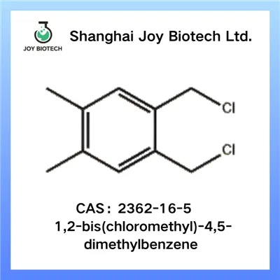 1,2-bis(xlorometil)-4,5-dimetilbenzol CAS NO 2362-16-5
